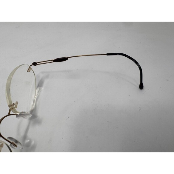 Silhouette M7374 6053 Rimless Eyeglass Frames Gold 19-35-135 Austria Authentic main image 6